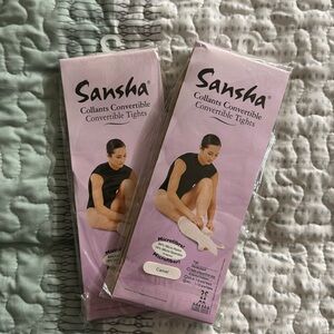 Sasha T90 dance tights…tan M/L